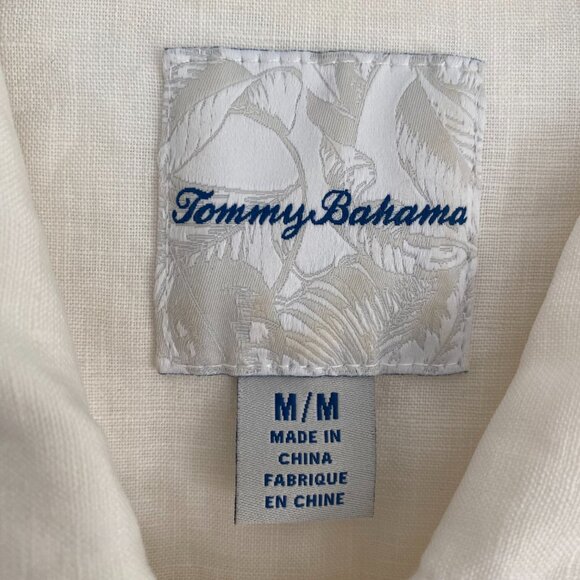 Tommy Bahama Two Palms Linen Raw-Edge Jacket - Picture 3 of 5